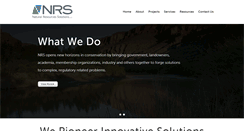 Desktop Screenshot of naturalresourcessolutions.com